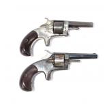 2- Hopkins & Allen spur trigger revolvers