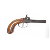 Percussion .41 Cal. boot pistol 3" barrel, N/P