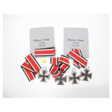 Lot, 4 Eisepnes Kreuz Zi Klasse 1939, two have the