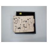 Lot, 23 small WWII German stick pins