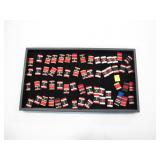 Large lot German WWII Army ribbons with crossed