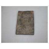 Adolf Hitler plaque, 6" x 4"