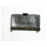 U.S. leather cartidge holder with belt loops