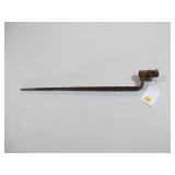 Dug up socket bayonet