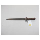 Unmarked bayonet similar to German 71/84