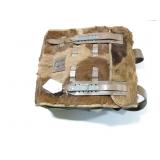 German WWII pony fur Rucksack stamped: BDL44w