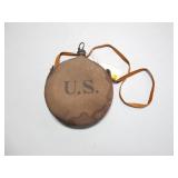 Civial War era canteen with carrying case