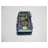 Lot, cartridge, bullets, percussion caps, belt