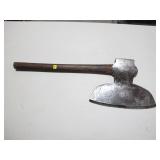 I. Blood large broad ax, signed