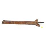 Naga Keris sword from Bali with wooden scabbard,