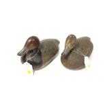 2- Seymour Smith drake and hen redheads