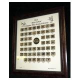 U.S. "First of State" cloisonne duck stamp