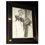 Pair of signed prints, 120/200 by Michael Stickley