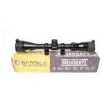 Barisika 3-9 x 40 rifle scope with rings and box