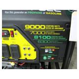 Champion 9000-watt dual fuel generator