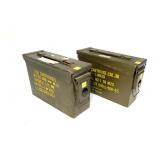 2- Ammunition cans