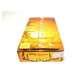 Box of Fusion .300 WIN Mag. 165-grain cartridges