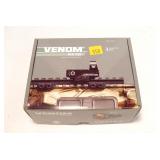 Venom red dot sight with rail mount