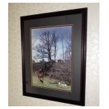 Framed and matted 15 x 11" Lynn Airel photograph