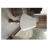 Brass table lamp,