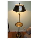 Brass table/floor lamp