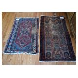 Lot, oriental throw rugs