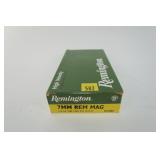 Box of Remington 7mm REM Mag 150-grain Core-lokt