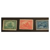 U.S. #548-550 Mint Never Hinged