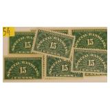 U.S. #QE2 Mint Never Hinged, 10 each