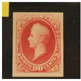 U.S. #166P4 Mint Never Hinged, proof