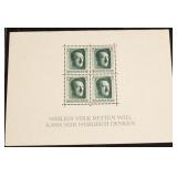 Germany #B102 souvenir sheet Mint Never