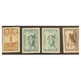 Canada #257-260 Mint Hinged