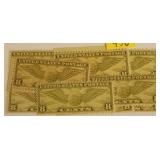 U.S. # C17 Mint Never Hinged, 9 each