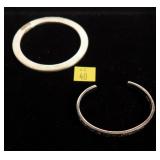 2- Cuff and bangle bracelets marked Tiffany