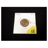 1864 Indain Head, uncirculated