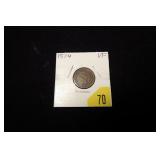 1879 Indian Head, VF