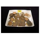44- Assorted Indian Head cents