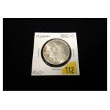 1880-O Morgan dollar,  MS-63+