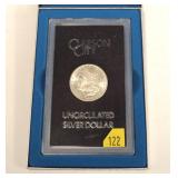 1883-CC GSA Morgan dollar, slab certified gem BU