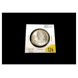 1883-O Morgan dollar, choice BU