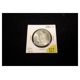 1884-O Morgan dollar, gem BU