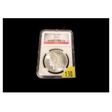 1885-O Morgan dollar, NGC slab certified MS-62