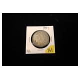 1897 Morgan dollar, AU