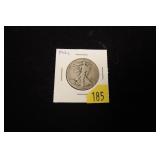 1921 Walking Liberty half dollar