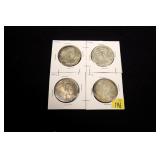 4- American Silver Eagles: 1988, 1989, 2- 1993