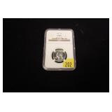 1957 Washington quarter, slab certified Proof-68+