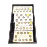 4- Sets of wartime nickels, 35% silver