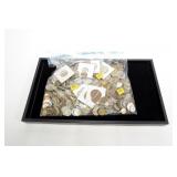 Lot, 5 pounds of mixed foreign coins