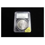 1885-O Morgan dollar, PCGS slab certified MS-63