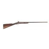 Percussion 12 Ga. fowling gun, 33" single